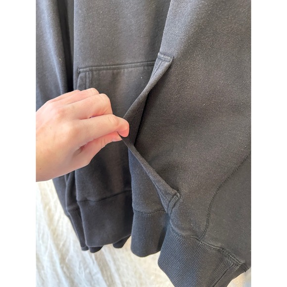 Mens Nike Oregon Ducks Hoodie Mens XXL Black & Yellow Pullover Sweatshirt #2017 - Picture 8 of 16